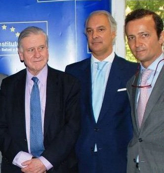 Valentin Fuster y Manuel de la peña